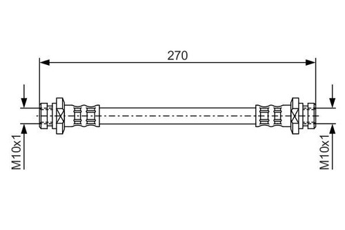 New brake hose for - new,
