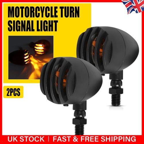 Black led bullet turn signals - led,