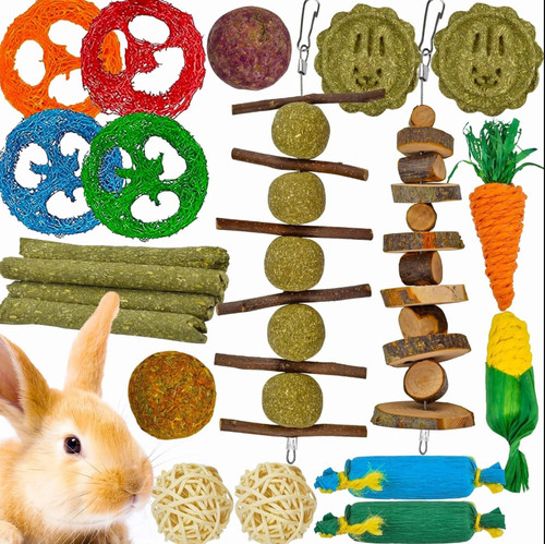 Pack small animal chew - 21-pack, toys