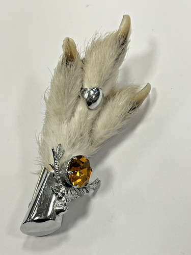 Vintage grouse foot pin brooch - vintage,