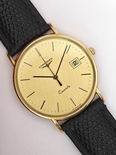 Longines presence quartz gold - quartz,