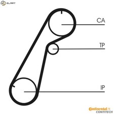 TIMING BELT CT1020 FOR MAZDA