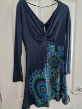 Desigual Mandala Blue Dress