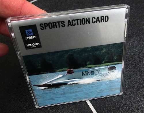 Minolta sports action card for - minolta,