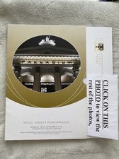 ROYAL VARIETY PERFORMANCE 2018 PROGRAMME TakeThat G.Ezra Rick Astley CleanBandit