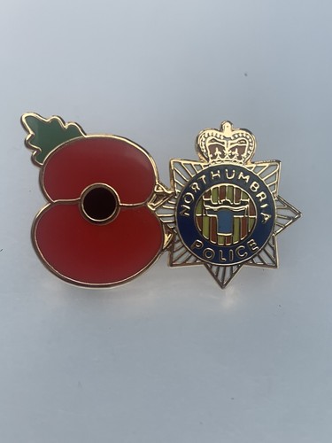 Police poppyy badge - police,