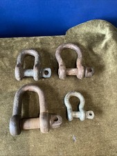 4 X Large Tow Rope Shackle / Rope Shackle / Link Ratchet Strap Shackle