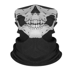 SNOOD HALLOWEEN SKELETON MASK GHOST SKULL FACE  BIKER FANCY DRESS COSTUME