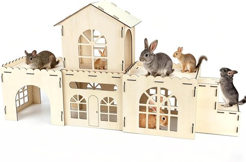 Extra large wooden - wooden, rabbit