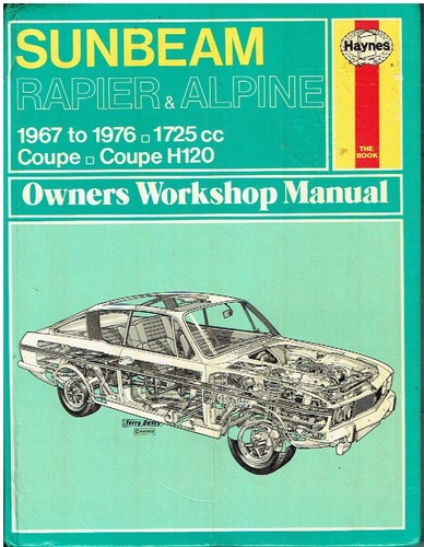 Sunbeam alpine rapier incl - sunbeam,