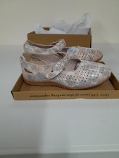 Damart Cushion-walk Touch-fasten Strap Shoe uk 7 new with box