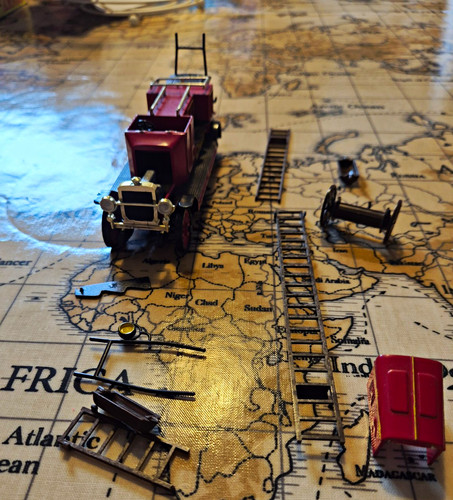 London fire engine - engine, model