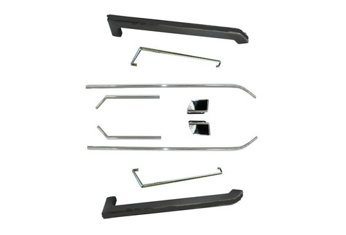 Pcs door pocket chrome - 10,