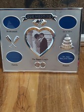 Juliana Collection 'Our Wedding Day' silver plated photo frame