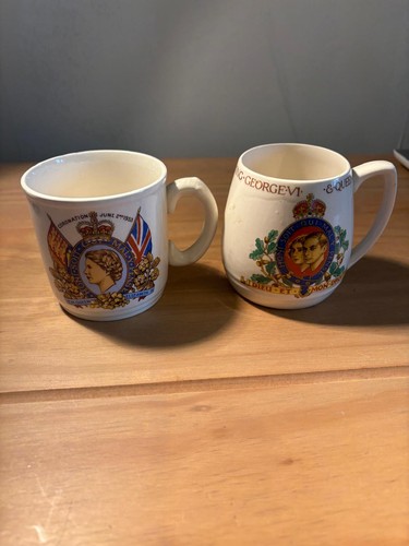 Coronation mugs - coronation,