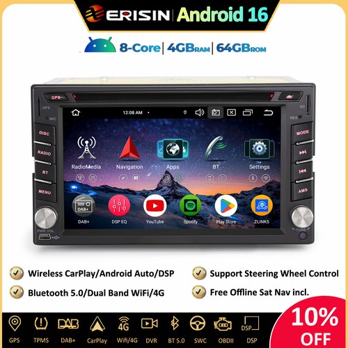 64gb double din android car - double,