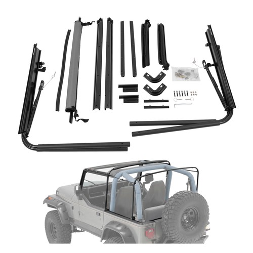 Complete soft top - soft, hardware