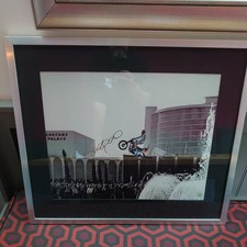 Evel Knievel SIGNED Photo