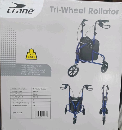 Crane wheel rollator - crane, walker