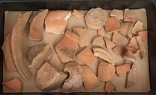 Roman Red Ware Pottery Sherds
