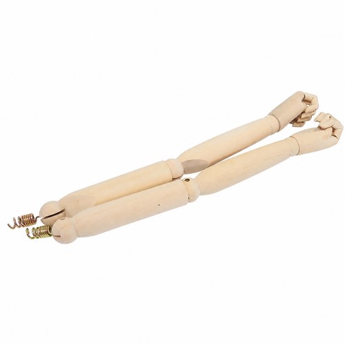 Wooden mannequin arm with hand - wooden,