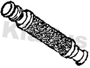 Exhaust pipe front fits - exhaust,