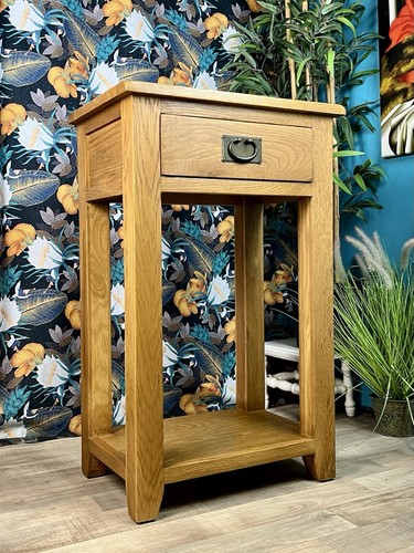Rustic light oak telephone - rustic,