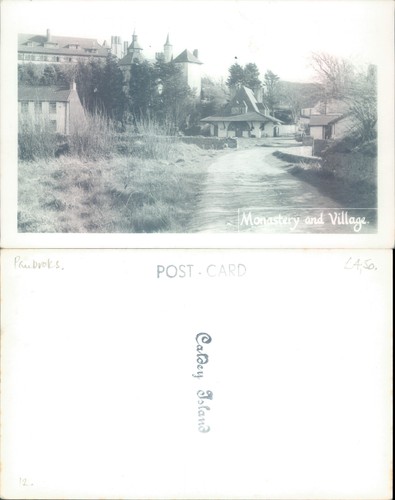 Monastery and village - and,