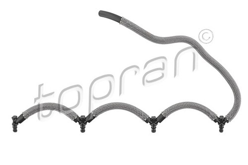 Hose fuel overflow topran 724 - fuel,