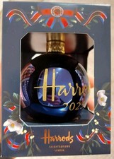 Harrods Christmas Dark Blue