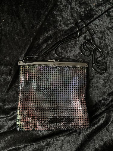 Vintage iridescent chain mail - vintage,