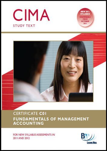 Cima c01 fundamentals of - -,