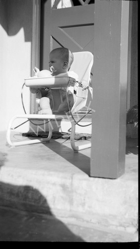 Vtg photo negative baby - vtg, in