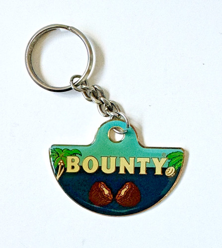 Vintage bounty keyring - vintage,