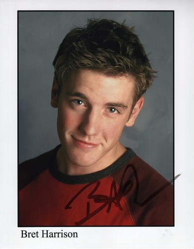 Bret harrison signed 10x8 - bret,