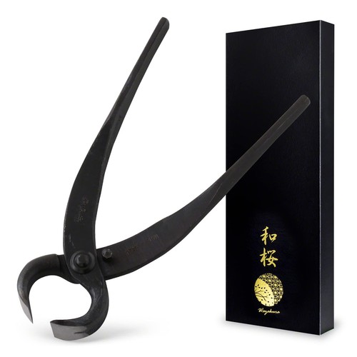 Hand forged bonsai root cutter - root,