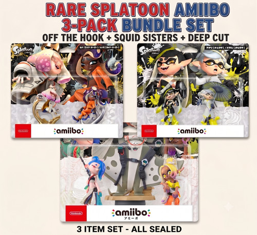 Amiibo group set splatoon - amiibo,