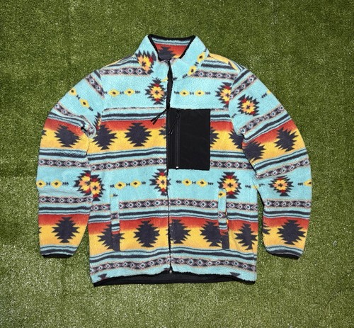 Pacsun aztec multicolor fleece - pacsun,