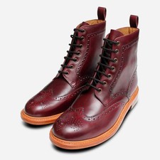 Burgundy goodyear welted - burgundy,