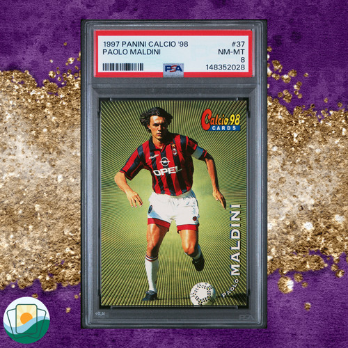 Panini calcio psa 8 - calcio, paolo