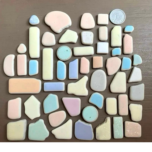 Genuine surf tumbled sea glass - genuine,