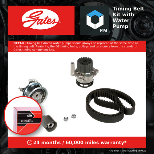 Timing belt water pump kit - &,