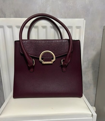Bessie large handbag burgundy - handbag,