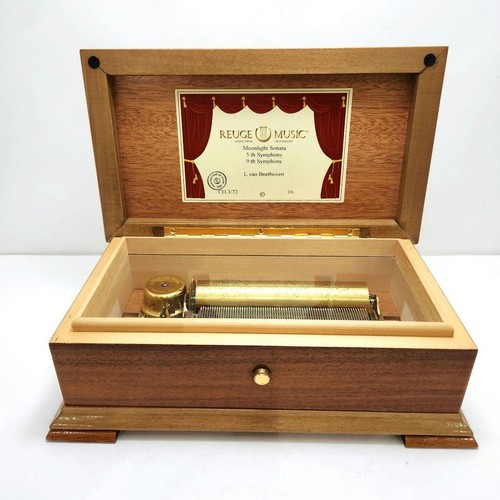 Reuge cylinder music box - cylinder,