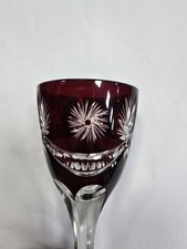 BOHEMIAN CRANBERRY CUT &