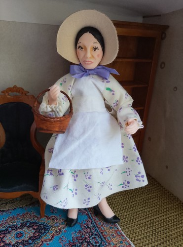 Dolls house miniature polymer - dolls,