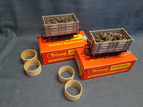 Tri hornby r101 grey coke - 2x,