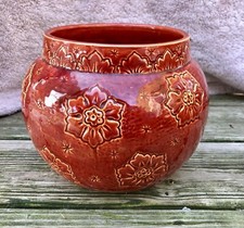 Antique Burmantofts Crimson