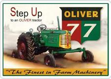 OLIVER TRACTORS RETRO METAL