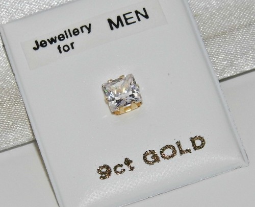 9ct gold 4mm princess - 9ct,
